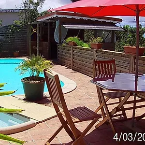 D'hôtes, Sdb, Piscine, Carbet Cuisine. Saint-Claude